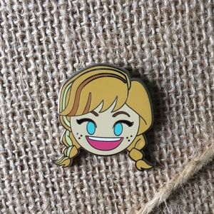 SOLD Authentic Anna Emoji Disney Trading Pin